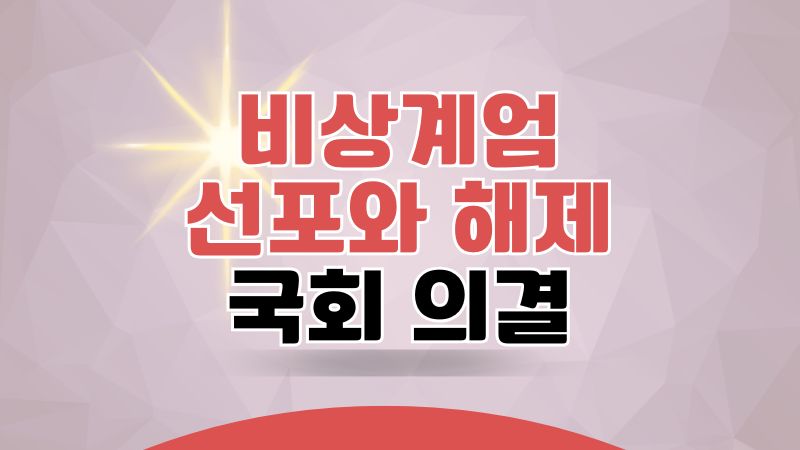 비상계엄령 뜻